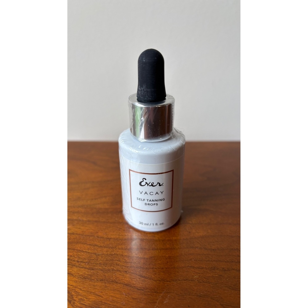 Ever Vacay Self Tanning Drops 30ml 1 fl oz Customizable Glow New in Box